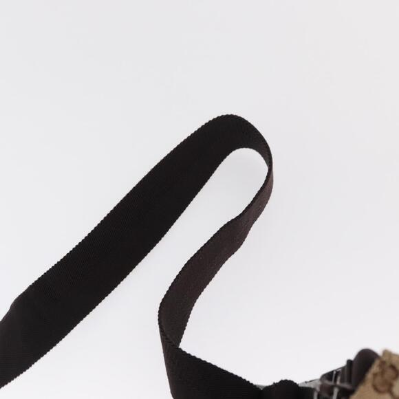 GUCCI GG Canvas Waist bag Beige Silver 28566 Auth 155383 - Picture 8 of 16